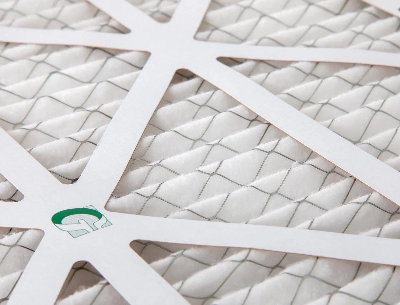 20x25x1  10 Pleated  Furnace Air Filters by Glasfloss Industries. ( 8 Pack ) Exact Size: 19-1/2 x 24-1/2 x 7/8