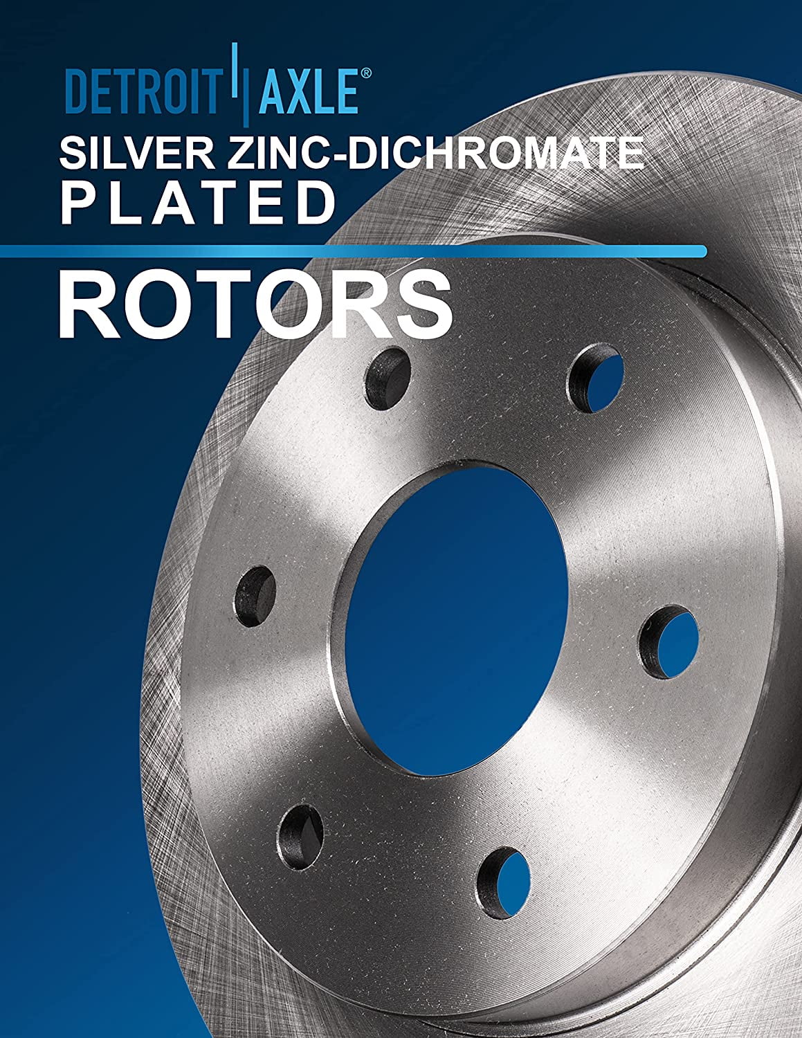 Detroit Axle - Front Brake Kit for Chevy  Suburban Avalanche Express Silverado Sierra Savana 1500 Tahoe Yukon Replacement Disc Brake Rotors Ceramic Brakes Pads: 12" Rotor