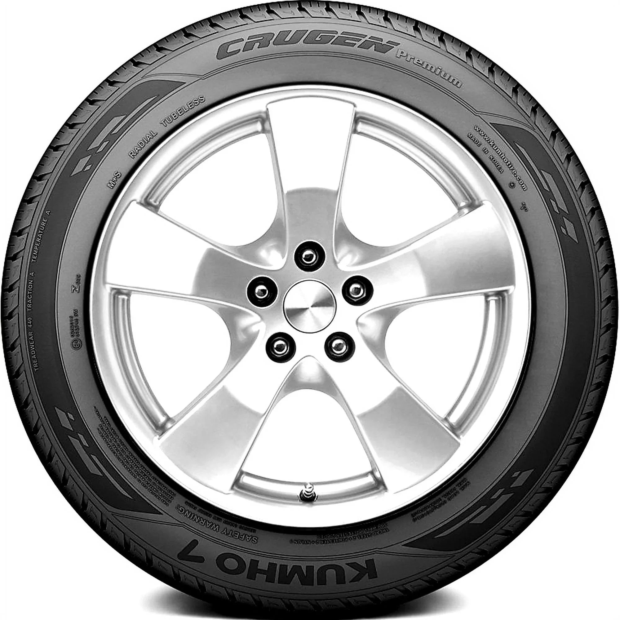 Set of 4 () Kumho Crugen Premium KL33 235/65R17 104H  All Season A/S Tires Fits: 2017-18 Honda -V , 2019 Honda -V