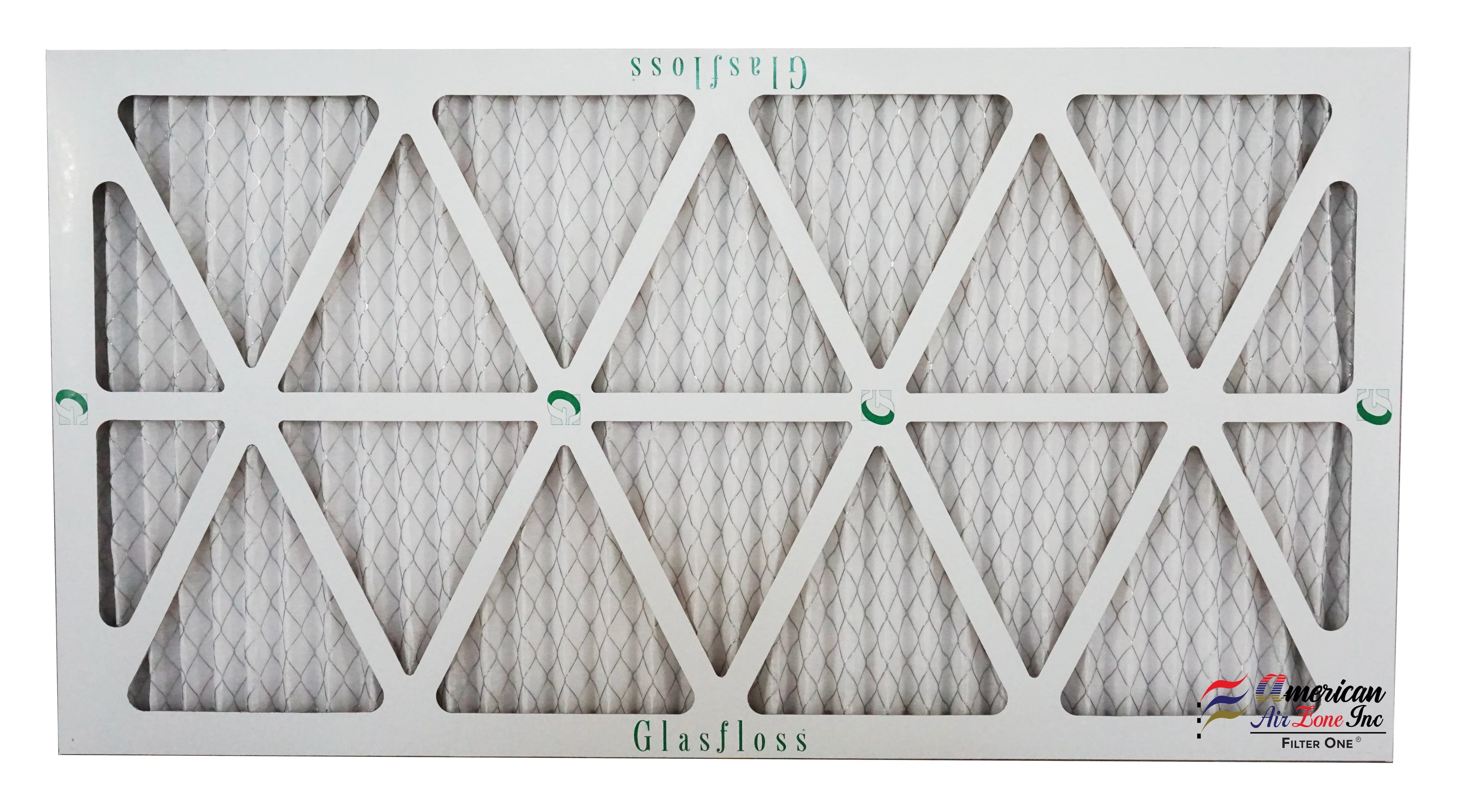 Glasfloss 12x30x1 -  10 -Qty:12 - Furnace Air Filter - Made in  (Actual Size: 11.5 x 29.5x7/8 inch)