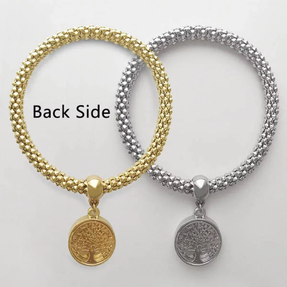 Rivers s Art Pattern Lover Bracelet Bangle Pendant Jewelry Couple Chain