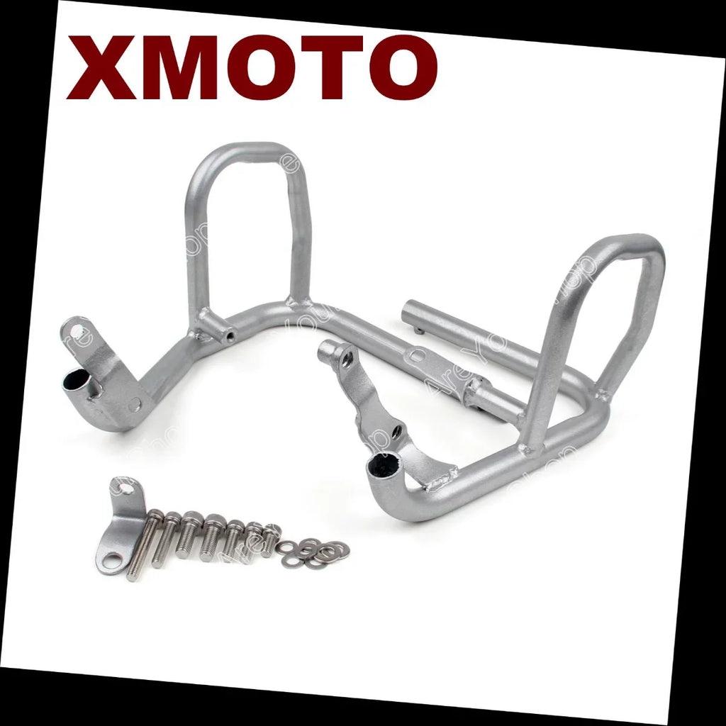 '- Motorcycle Saftey Crash Bars Protection For Bmw F800/700/650/Gs 2008-2013 Silver