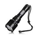 Dive Lights Scuba Diving, 5 Modes Rechargeable Underwater Flashlight, 80M Waterproof Dive Flashlight with Battery and Charger for Snorkeling