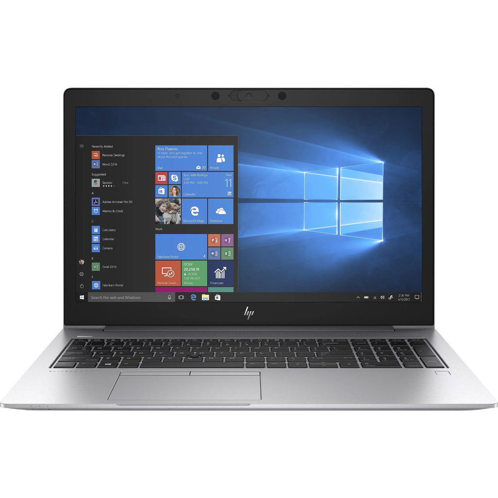 EliteBook 850 G6 15.6" Touchscreen Notebook - Intel Core i5-8365U - 8GB  - 32GB Optane Memory - 256GB  - Intel  Graphics 620 - Windows 10 Pro - Silver