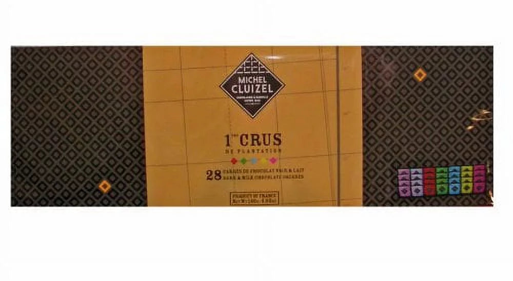 Les 1Ers Crus De Plantation - Sample Box Of Single Chocolate - 28 Dark Chocolate Squares