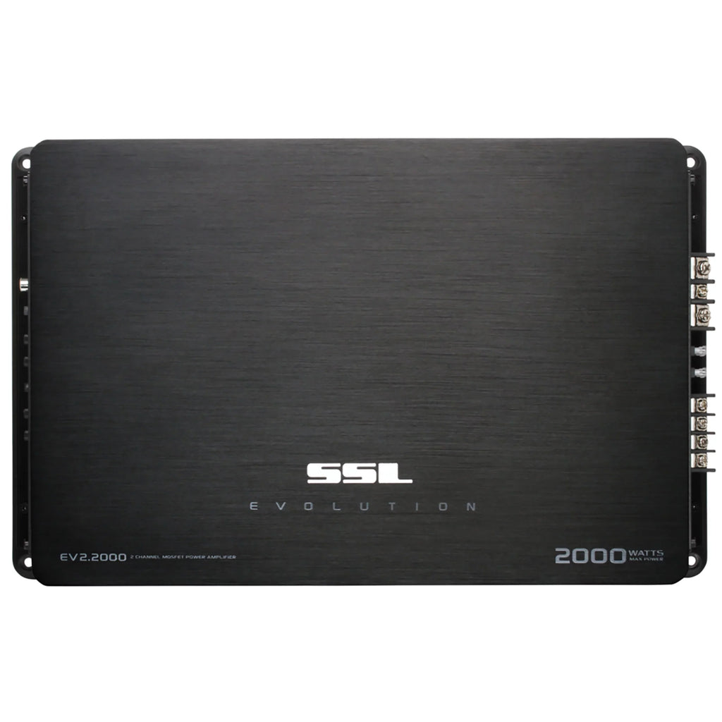 Sound Storm Laboratories EV2.2000 2 Channel 2000 Watt Car Amplifier Full Range