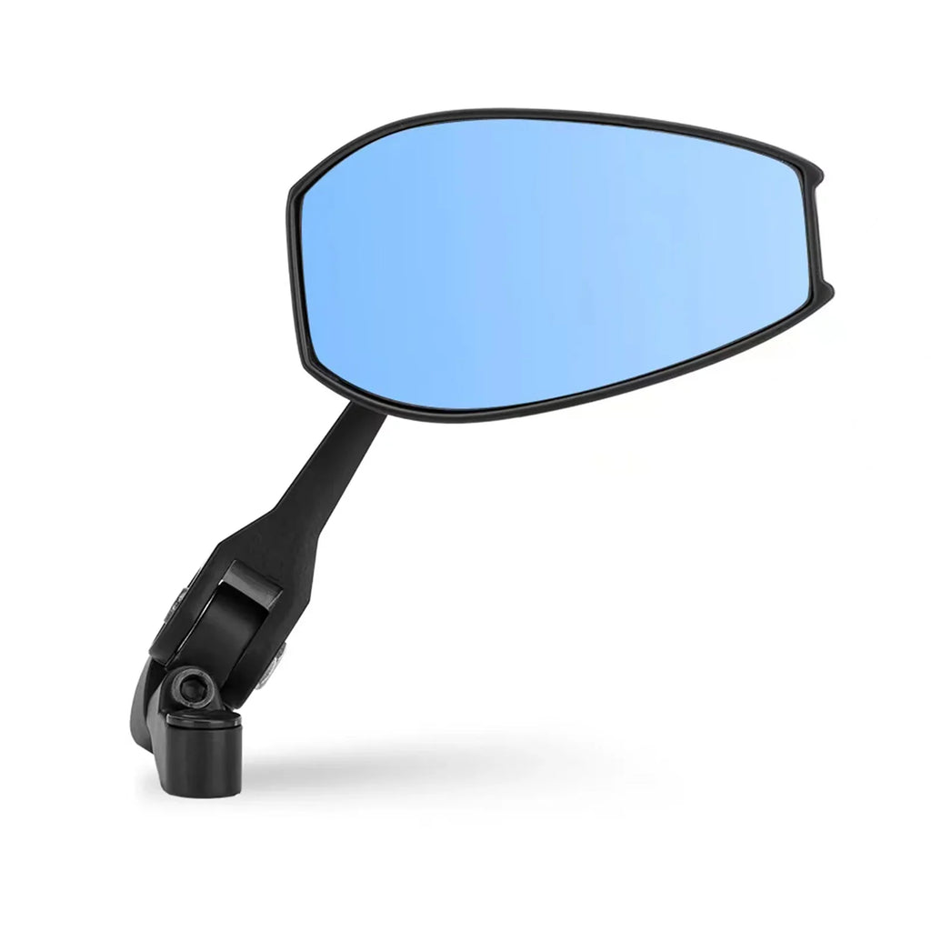 Universal Pair of Aluminum Motorcycle Rearview Mirrors with Electric Car Base - Anti-dazzle Reversing Mirror - Enhance Rear Visibility and Safety