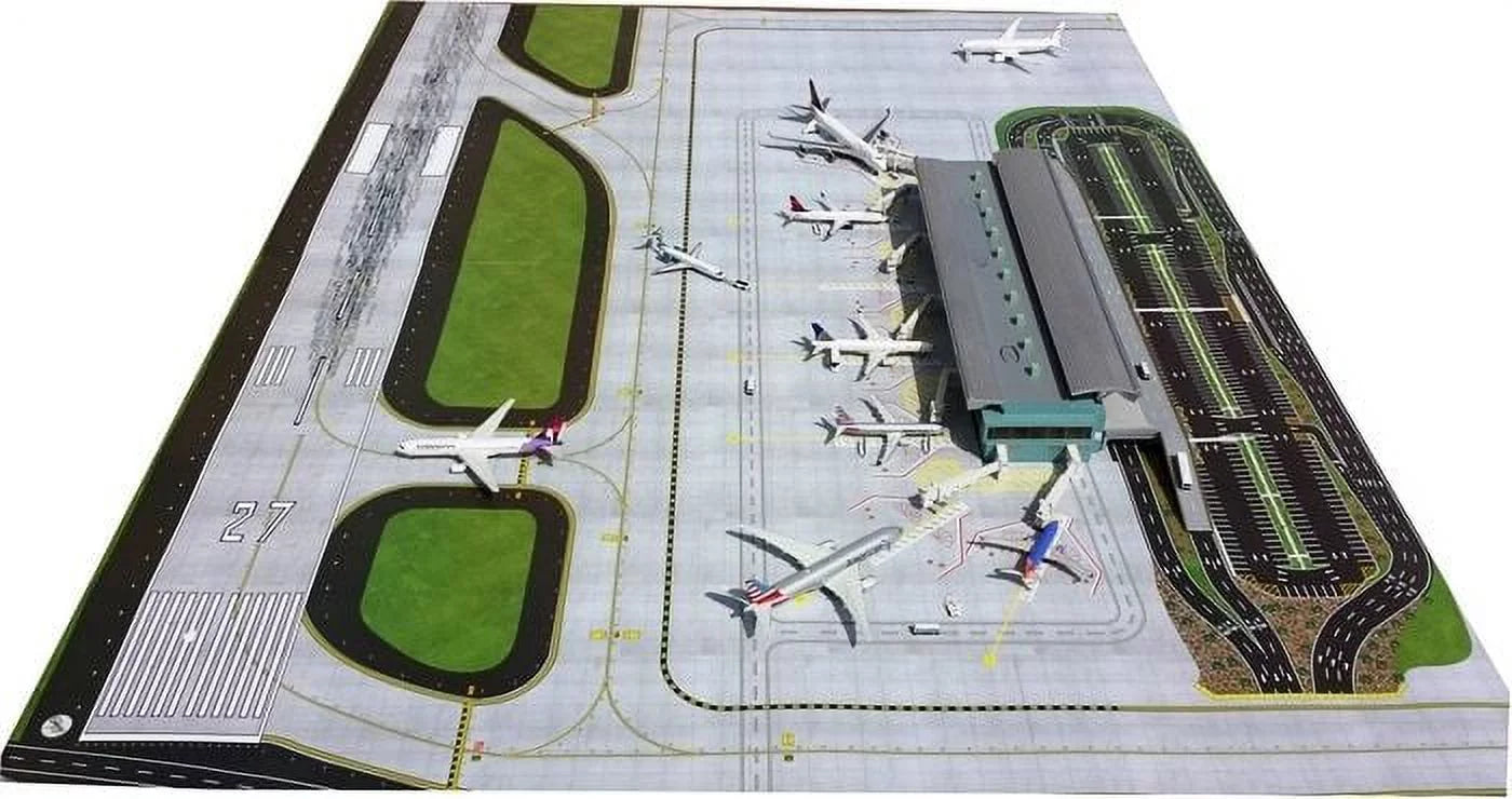 Gemini Jets 1-400  Terminal Set  Airport Airside - Land Side 1-400