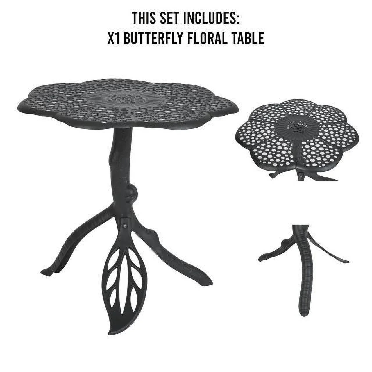 FlowerHouse  Butterfly Deluxe Garden Set - Black