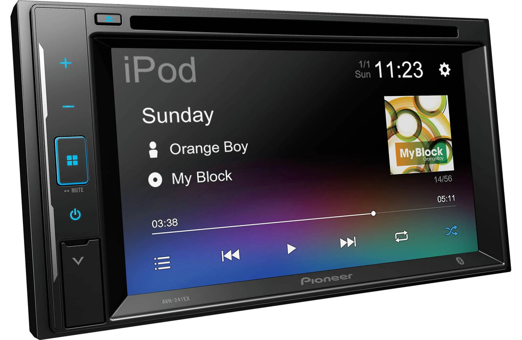 Pioneer -241EX  Receiver with Rear View Backup Camera