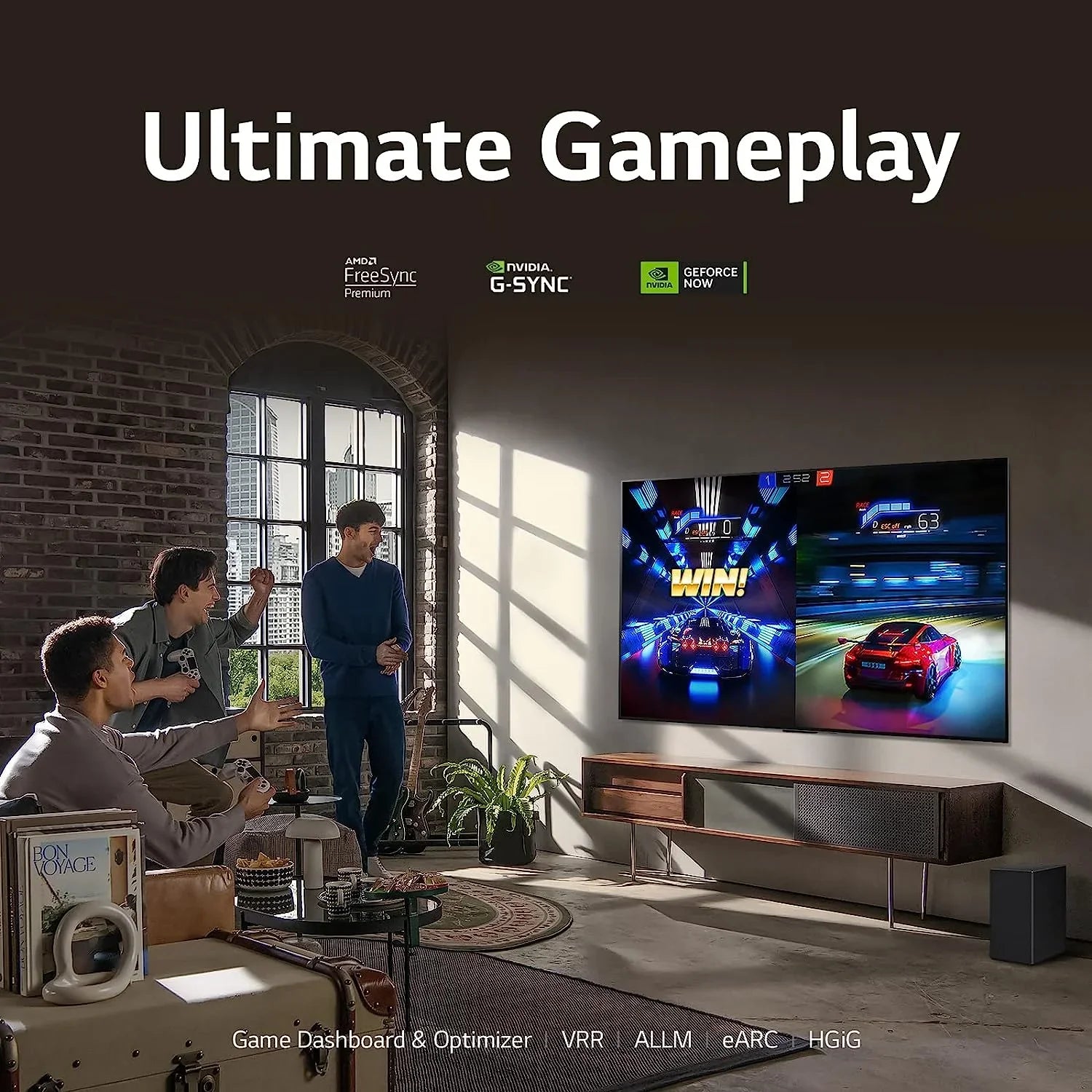 OLED55C3PUA 55 Inch  evo 4K  Smart  with Dolby Atmos with a  SC9 3.1.3ch Soundbar and Wireless Subwoofer with Dolby Atmos (2023)