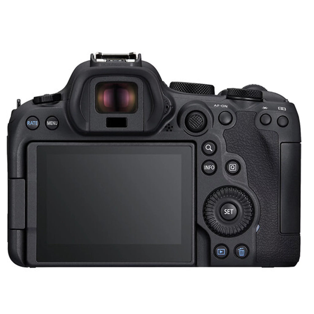 Canon  R6 Mark  Mirrorless Digital Camera with  24-105mm f/4-7.1  Lens  + 64GB Memory + Case+ Steady Grip Pod + Tripod+ Software Pack + More (30pc Bundle)