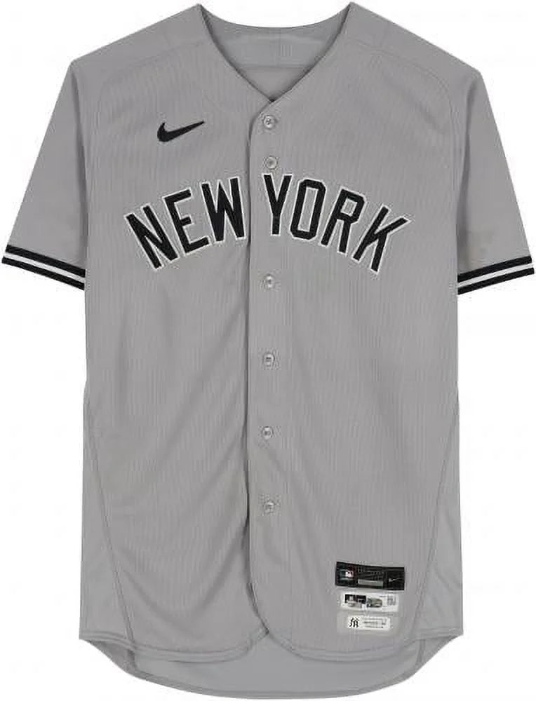 Nestor Cortes New York Yankees Player-Worn #65 Gray Jersey vs. Cleveland Indians on October 16, 2022 - Fanatics Authentic Certified