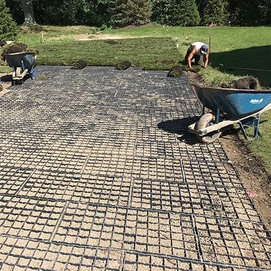 Drive-on Lawn Grid, Driveways, Pavers, Pathways, Parking () 5 Pack - Yardfully (Approx. 26.5 Square feet of Coverage)