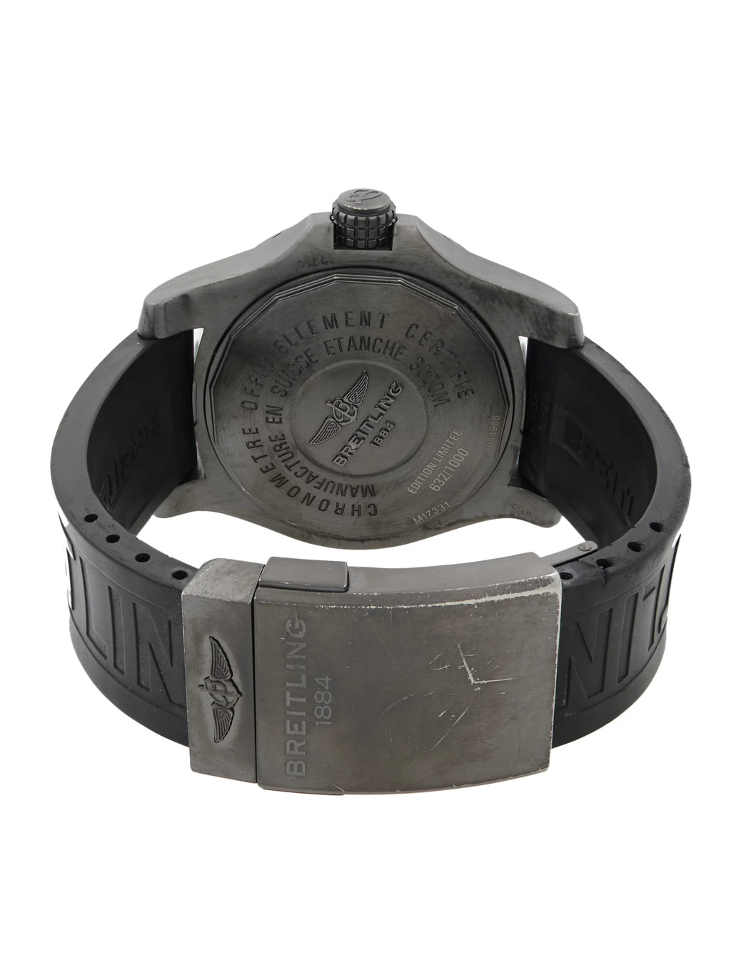 Breitling Avenger  Seawolf Black Steel Automatic Mens Watch M17331E2/I530-153S
