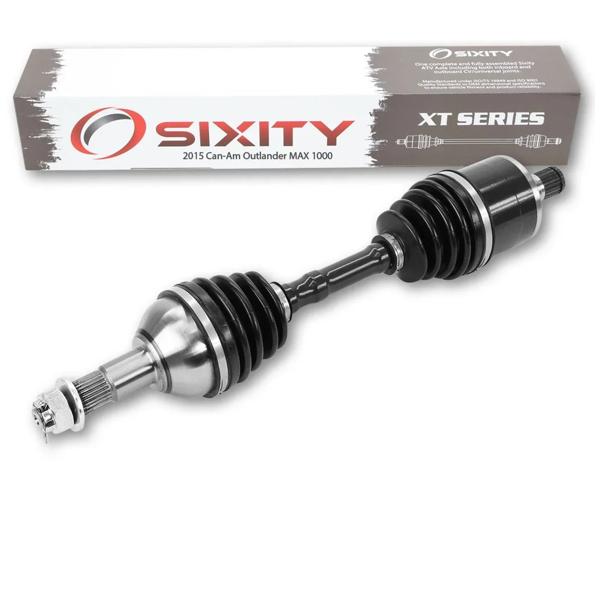 Sixity  Rear Right Axle compatible with Can-Am Outlander  1000 2015 -  4X4