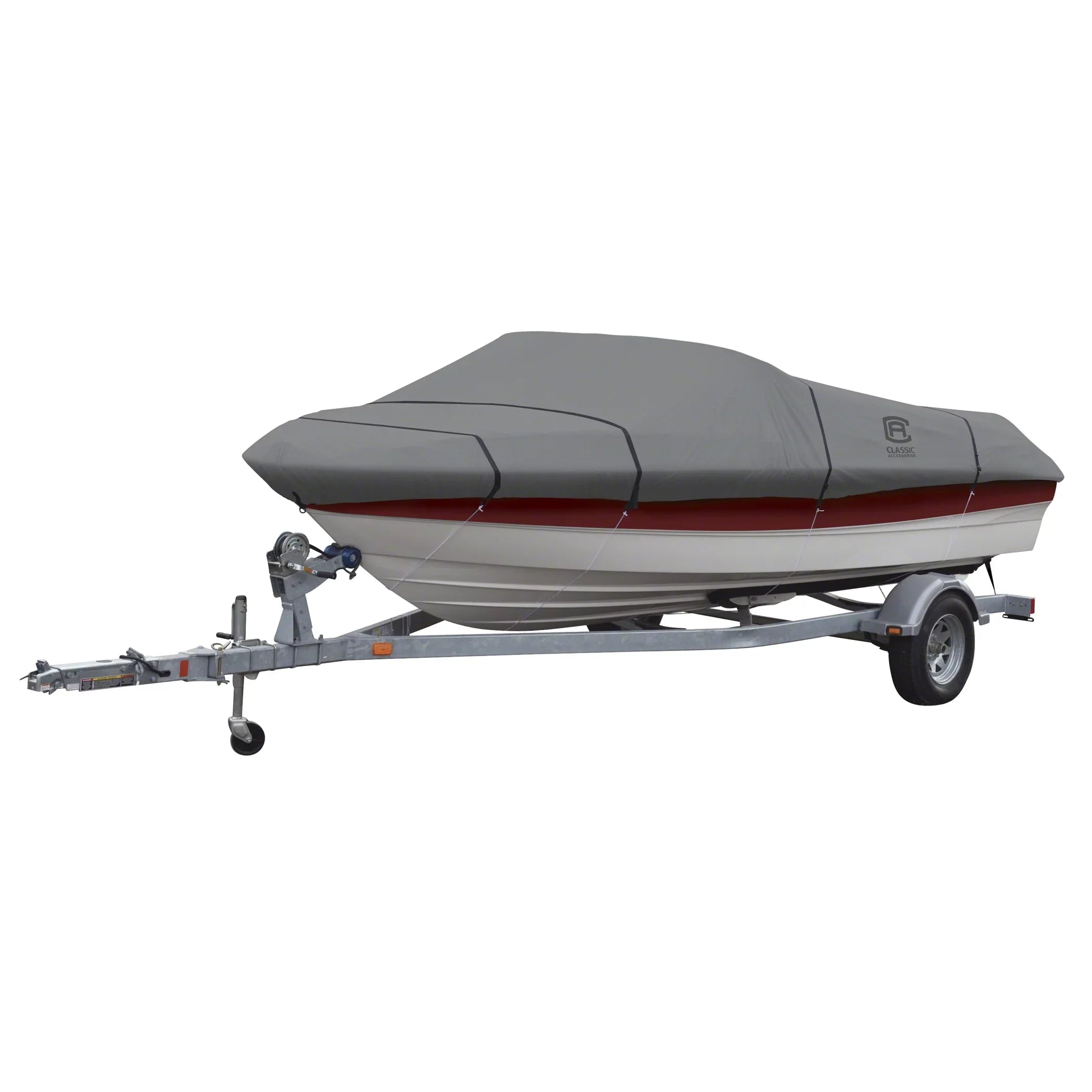 Classic Accessories Lunex -1™ Boat Cover, Fits Boats 16' - 18.5' L x 98" W, Trailerable Boat Cover with All-Weather Ripstop Fabric, Model C
