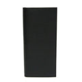 Pre-Owned Prada Saffiano 2M0836 Men's Leather Long Wallet (bi-fold) Black (Good)
