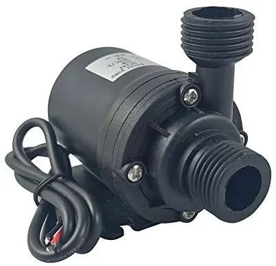 12V Brushless Water Pump 1/2'' Male Thread Centrifugal Submersible Pump 800L/H 210GPH 4M/13ft for Fountain Solar Panel Pond Aquarium Water Circulation System