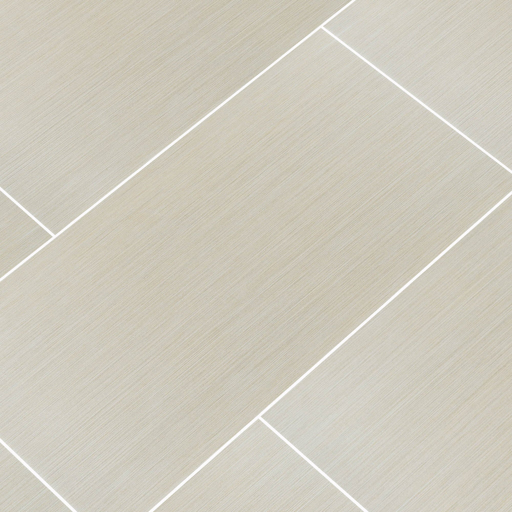 Focus Glacier 12 In. X 24 In. Glazed Porcelain Floor and Wall Tile