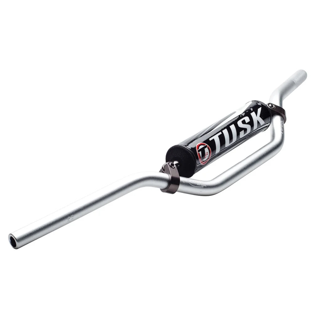 Tusk T-10 Aluminum 7/8" Handlebar  Mini Bend Silver For  LX3 2000