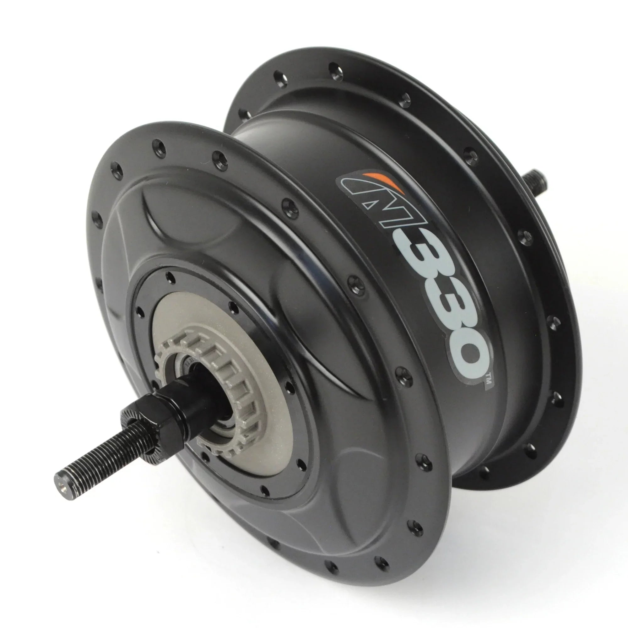 NuVinci N330  Internal Gear Bicycle Rear Hub Black 32h Roller Brake // New C3