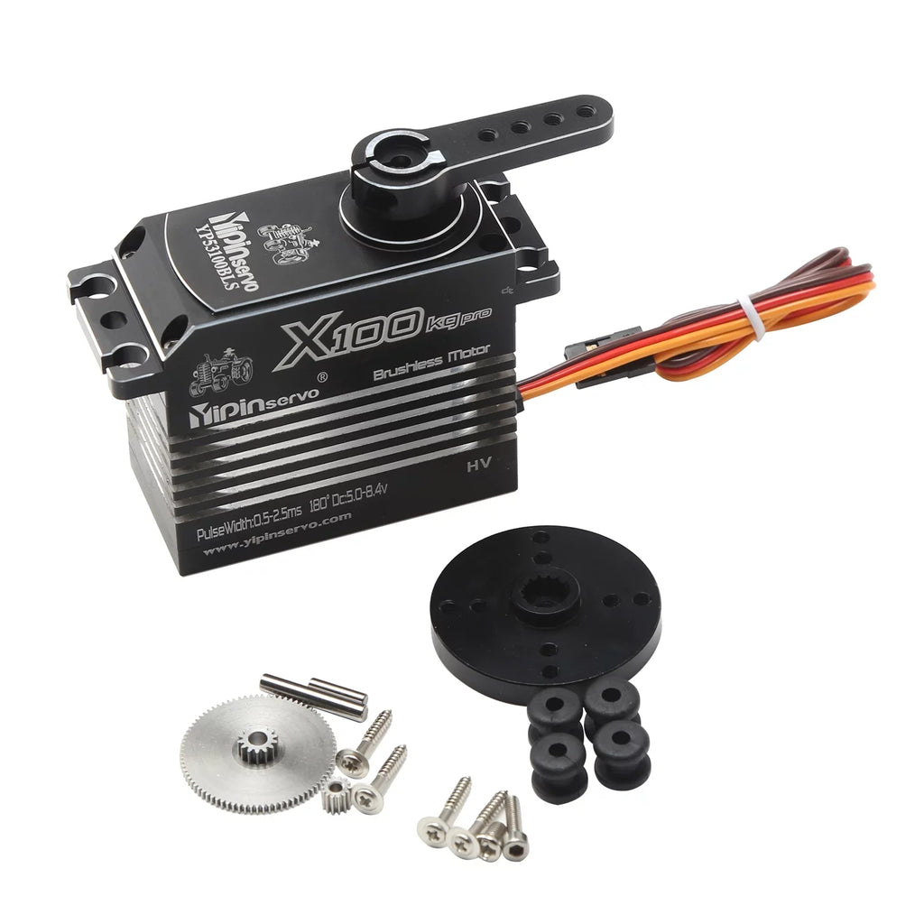 YIPINServo ,Servo  Torque Waterproof  Metal Torque Waterproof  Car Crawler Waterproof  Car Torque  Car Servo Metal Torque