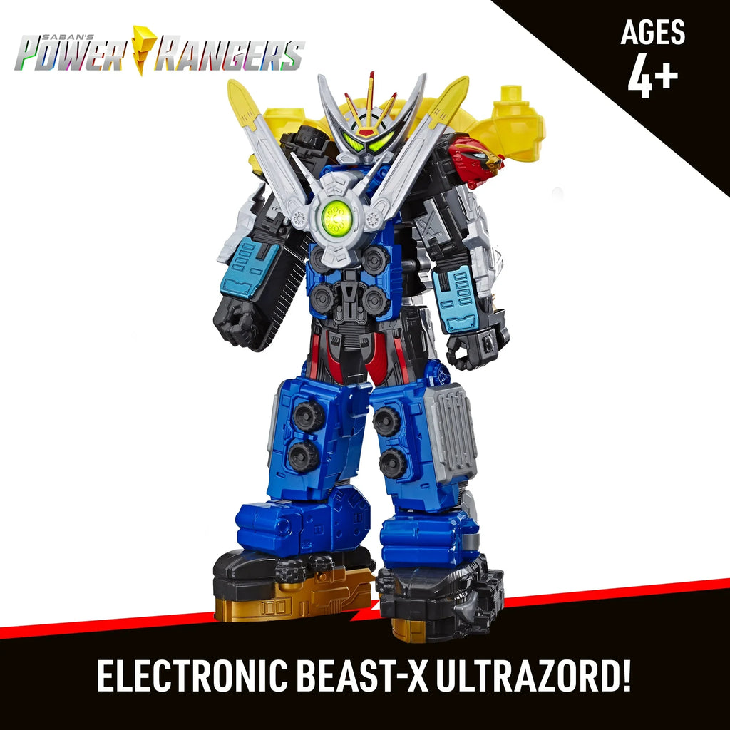 Power Rangers: Beast Morphers X Ultrazord Kids Toy Action Figure for Boys and Girls (5")