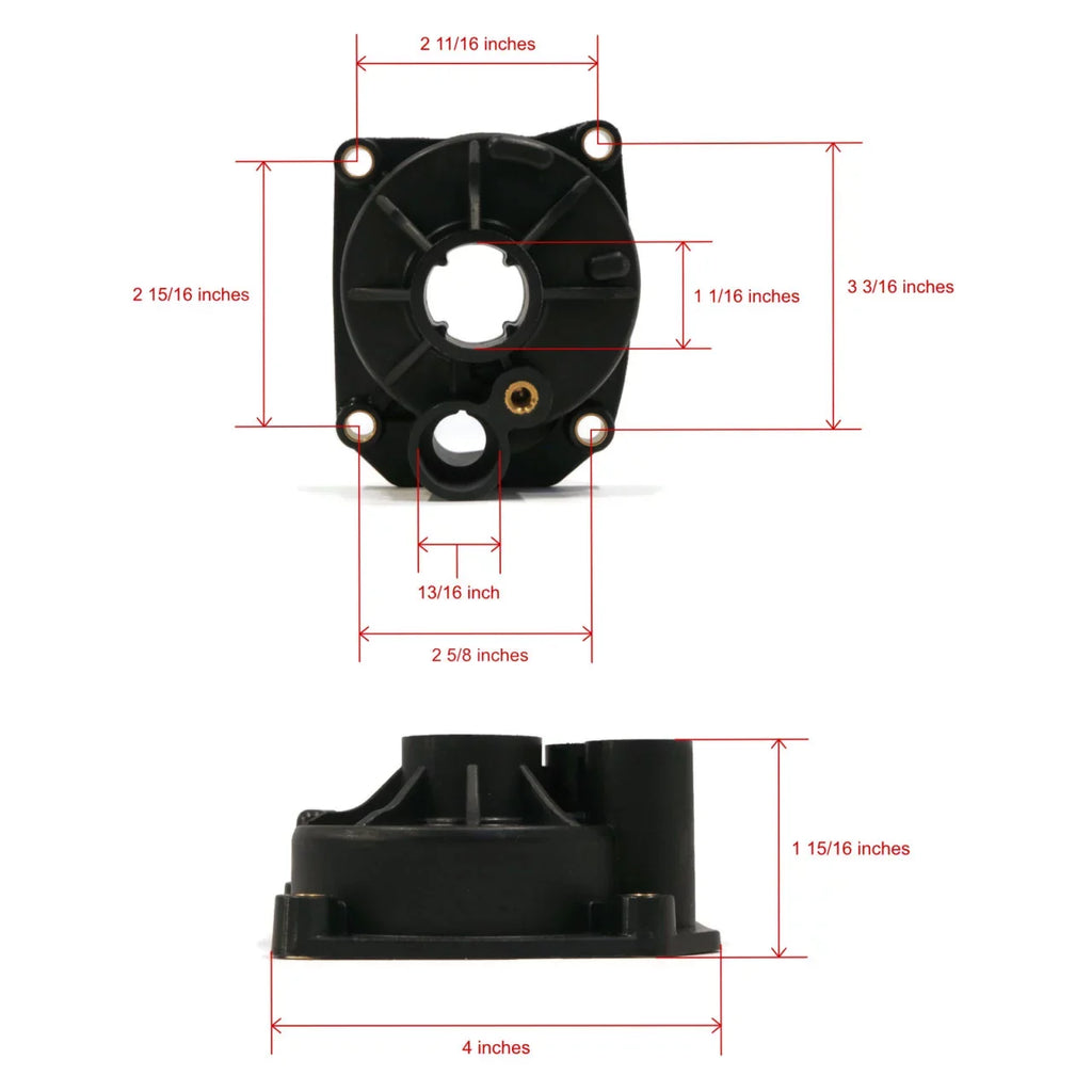 The  Shop | Water Pump Impeller Kit For 1979 Evinrude 75  75943R Outboard With 15" Transom