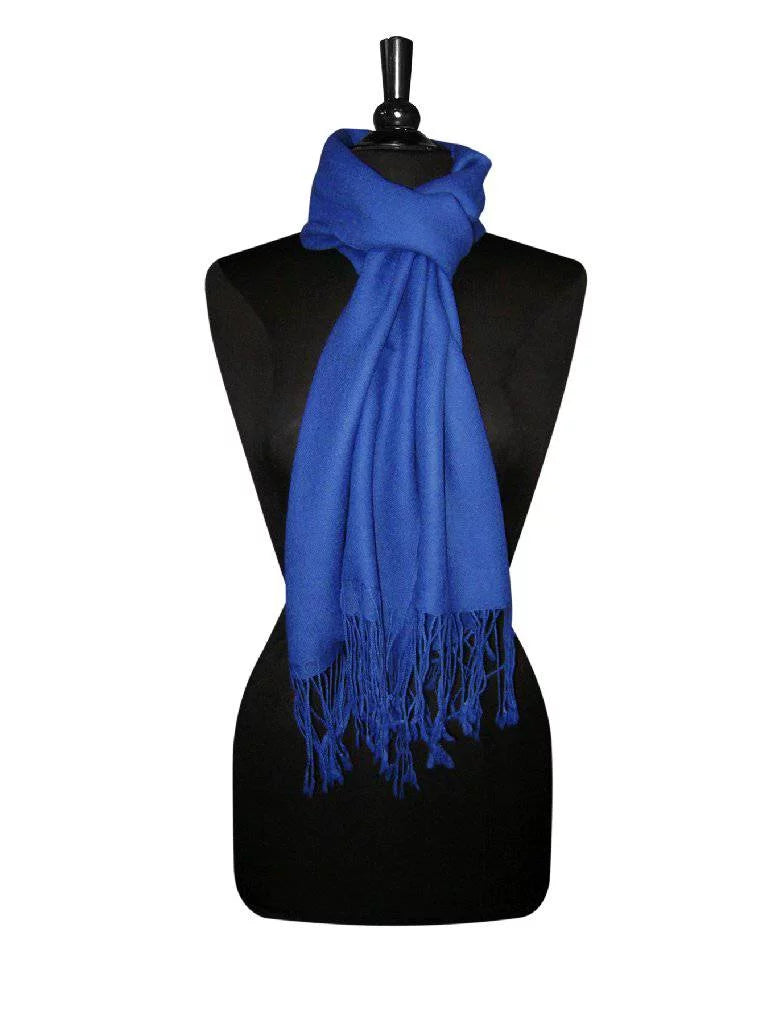 Biagio 100% Wool Pashmina Solid Scarf   Color Womens Shawl Wrap Scarve