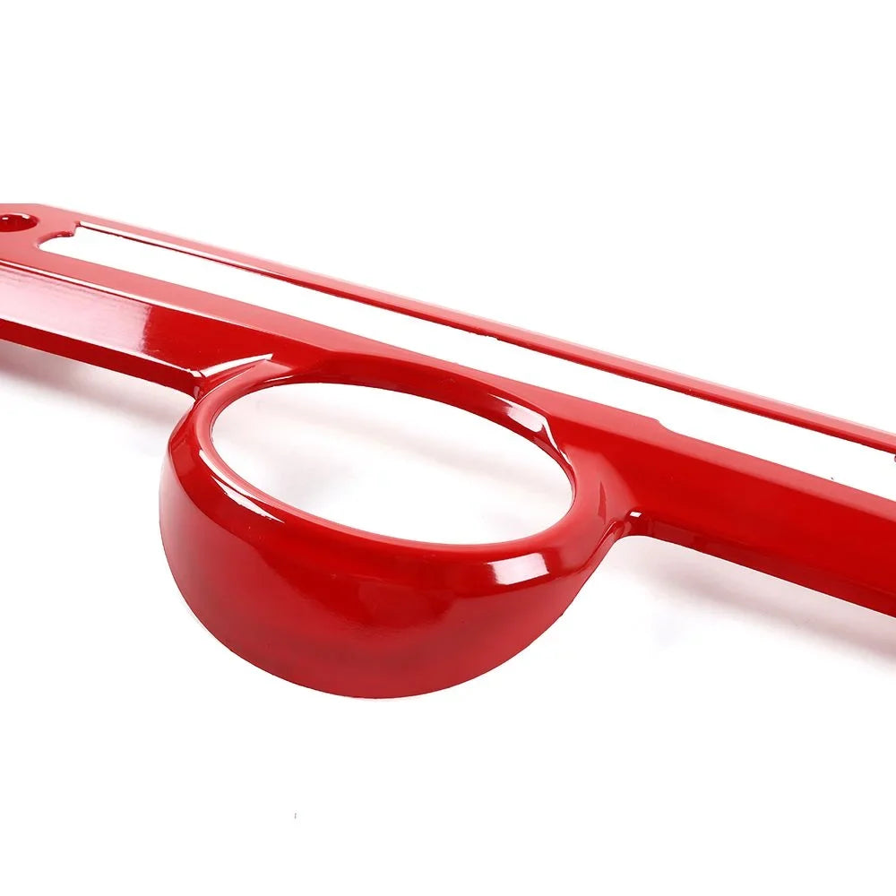 Teledu Red Rear Trunk Tailgate Handle Frame Decor Cover Trim Bezels 4Runner