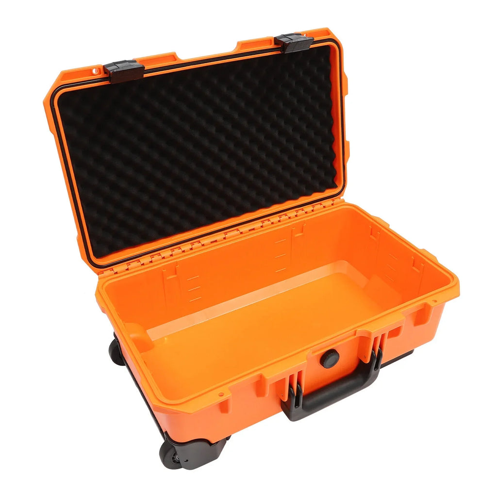 22" Camera Box Storage Protect Roller Carry Case Waterproof Camera Box Case