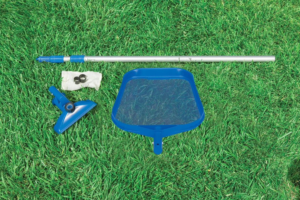 10' x 30" Prism Frame Above Ground Swimming Pool and Maintenance Kit