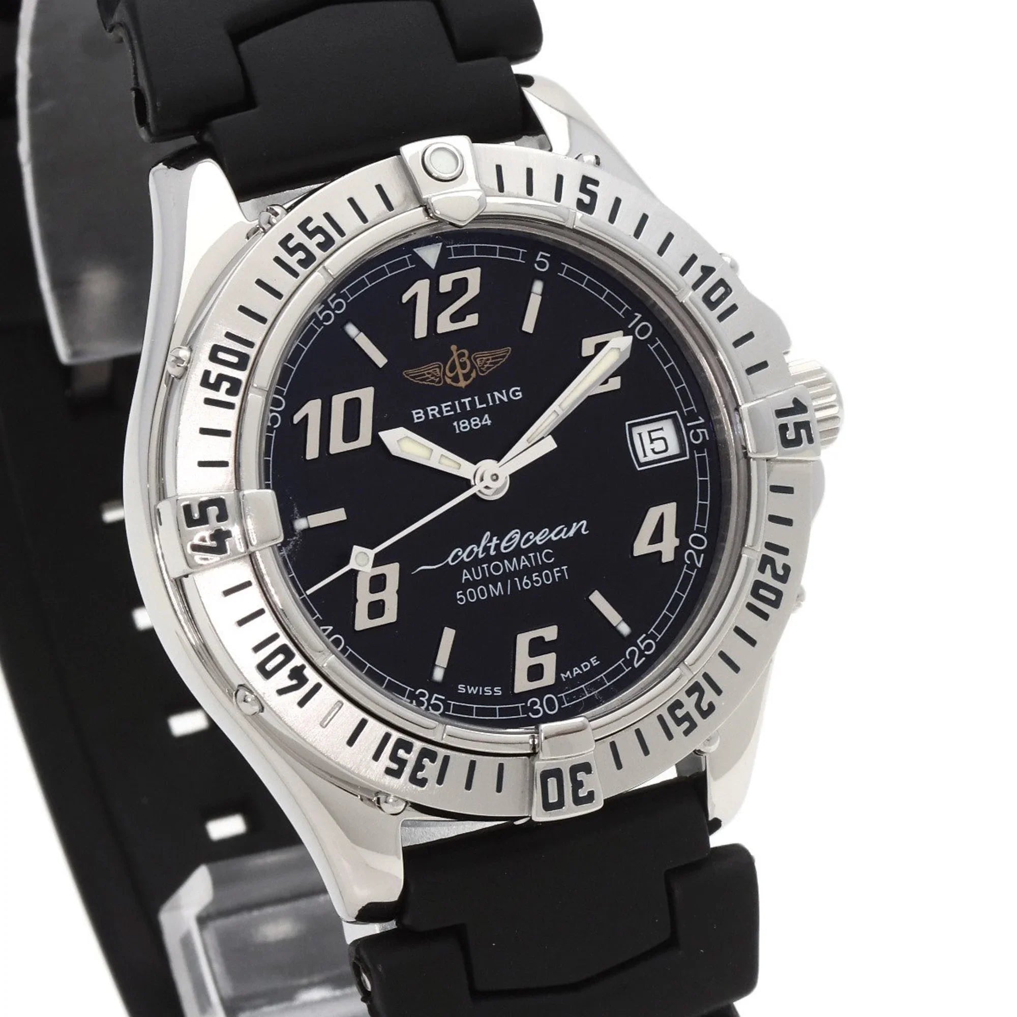 Pre-Owned  A17350 Colt O'Shearn Watch Stainless Steel/Rubber Men's (Good)