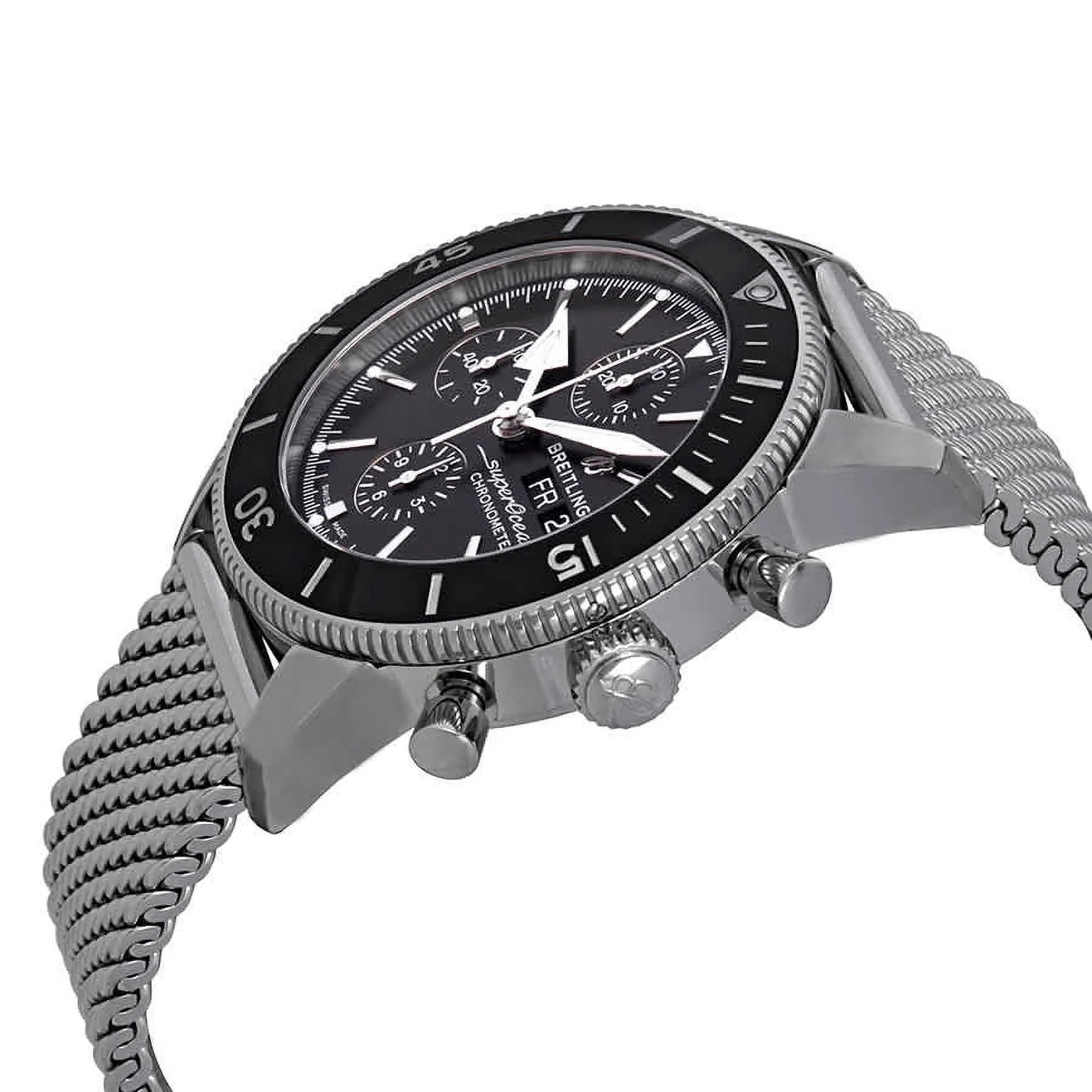 Breitling Superocean Heritage  Chronograph Automatic Black Dial Men's Watch A13313121B1A1
