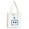 Clover Sle Small  Happy Original Tote Canvas Bag Shopping Satchel Casual Handbag