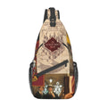 Logo Harry Potter Sling Bag Crossbody Backpack Chest Bags Diagonally Travel Daypack For Women Men Adults Teen