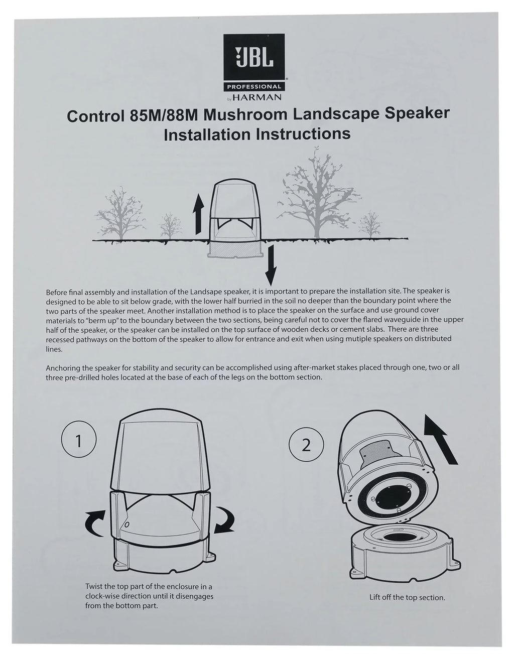 (10)   85M 5.25" Commercial 70v Outdoor Landscape Speakers+Amplifier