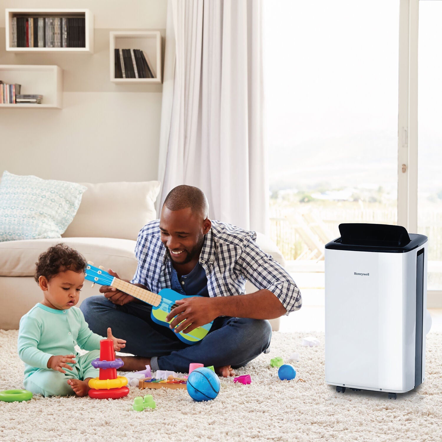 Honeywell 10,000  Smart WiFi Portable Air Conditioner & Dehumidifier with Voice Control, HF0CESVWK6