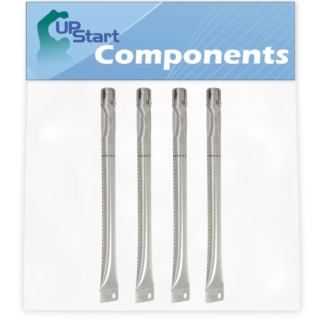4-Pack  Gas Grill Tube Burner Replacement Parts for Charmglow 810-7451-F - Compatible Barbeque Stainless Steel Pipe Burners