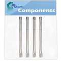 4-Pack  Gas Grill Tube Burner Replacement Parts for Charmglow 810-7451-F - Compatible Barbeque Stainless Steel Pipe Burners