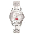 Women's Bulova  Silver Hanover Panthers Silver-Tone Dial Stainless Steel Quartz Watch