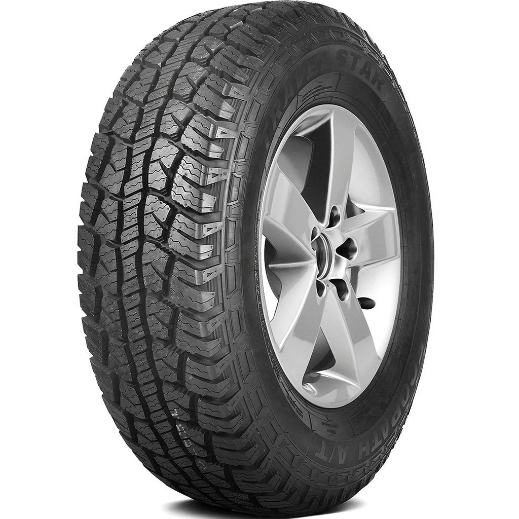 Set of 4 () Travelstar Ecopath A/T  245/75R16 Load E 10 Ply  All Terrain Tires Fits: 2015 Toyota Tacoma  Pro, 1995-2002 Chevrolet Tahoe