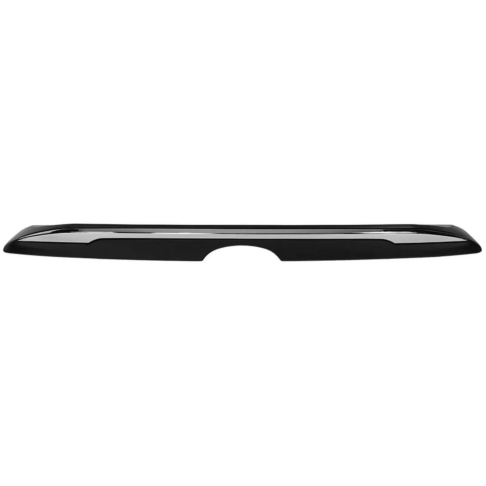 Ikon Motorsports Compatible with 18-23 Toyota Camry   Style Rear Trunk Spoiler Wing With Chrome Trim 2018 2019 2020 2021