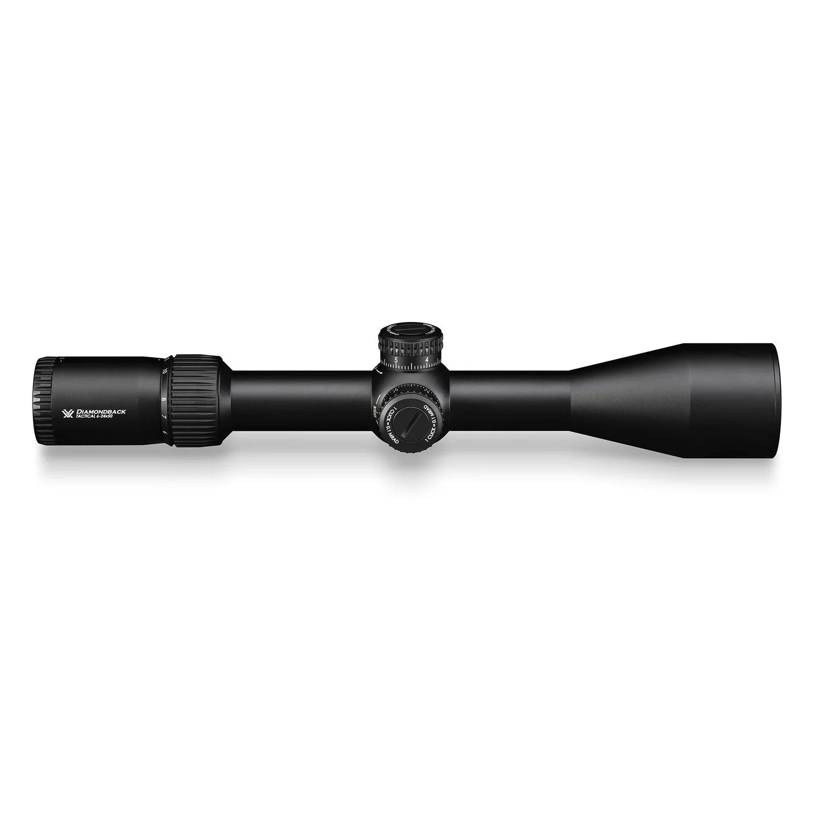 Vortex Optics Diamondback Tactical 6-24x50  -2C () Riflescope with Vortex High Rings (1.18in, 30mm) and Free Hat Bundle