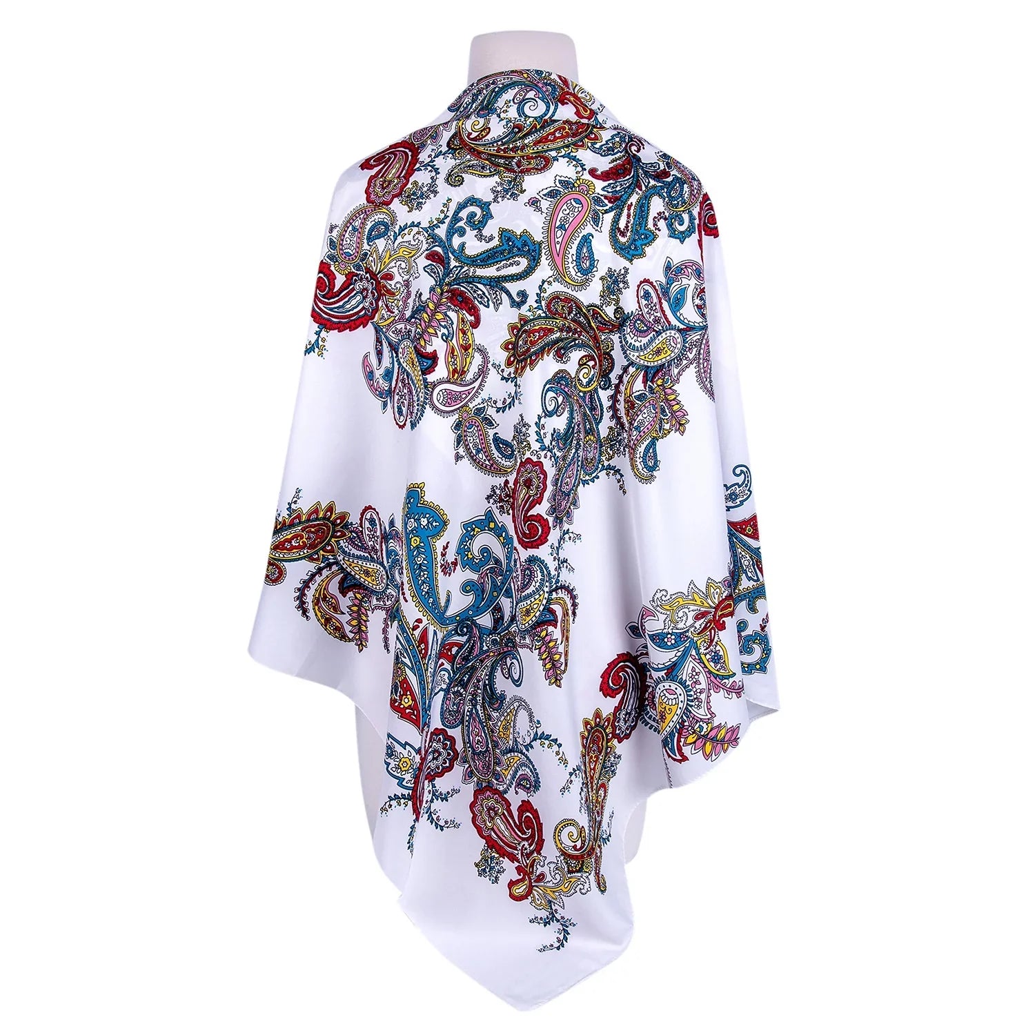 Evening Shawl and Wrap for Women Magic Land Silk Shawl 39x39” (100x100 cm) Travel Scarf Tops Fashion Shawl for Wedding