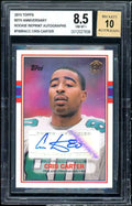 Cris Carter 2015 Topps Anniversary Rookie Reprint Autographs #160RACC  8.5