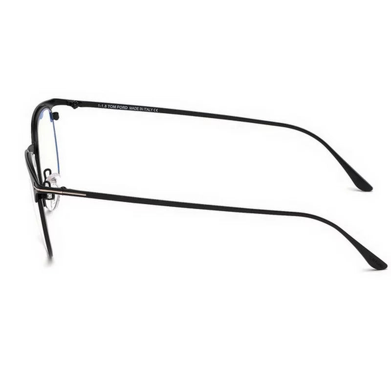 Eyeglasses Tom Ford  5549 -B 002 Matte Black Enamel, / Blue Block Lenses