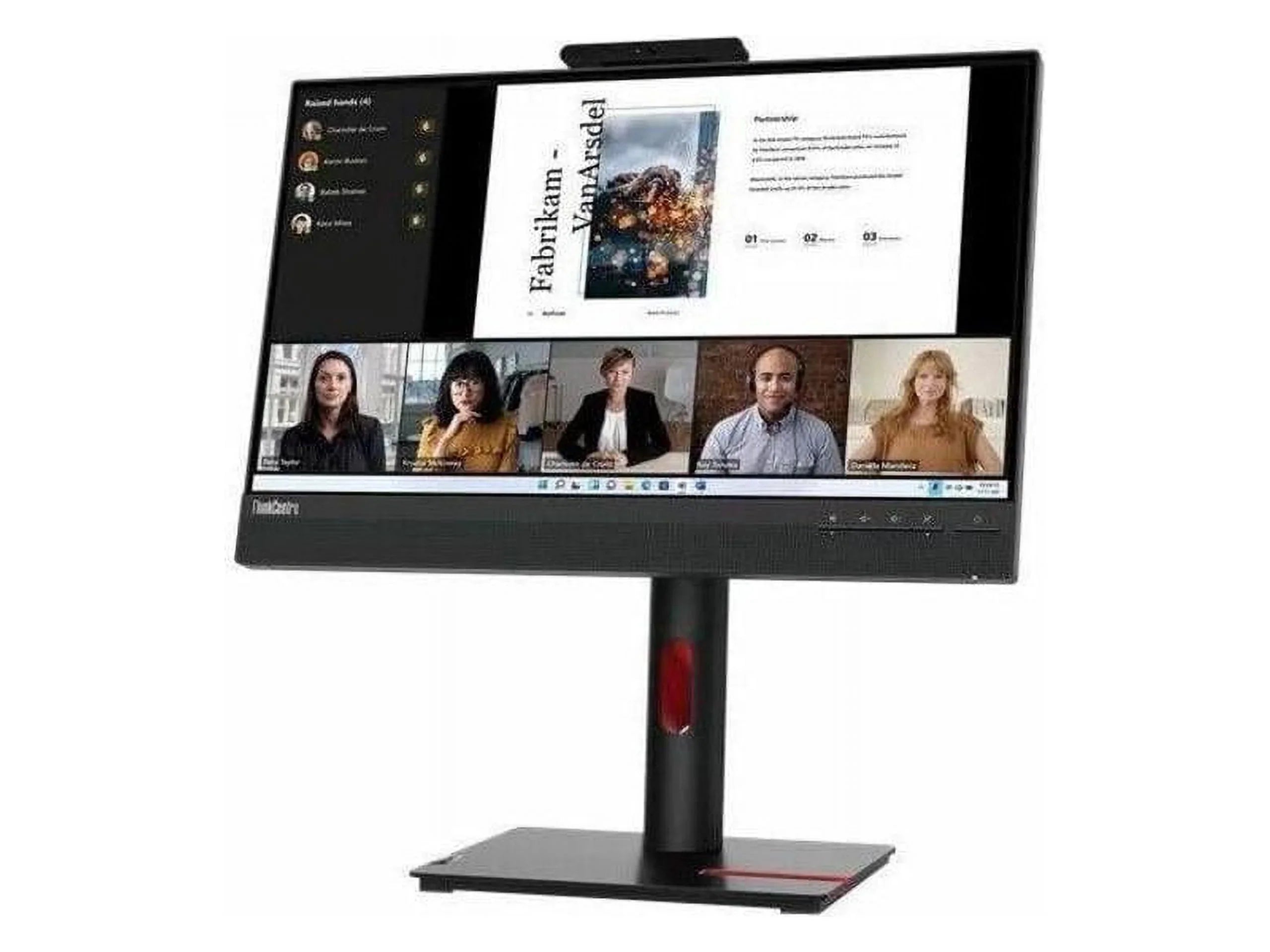 Lenovo ThinkCentre Tiny-In-One 22 Gen 5 21.5" Webcam Full   Monitor - 16:9 - Black - 22" Class - In-plane Switching () Technology -  Backlight - 1920 x 1080 - 16.7 Million Colors - 250 ...