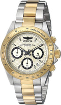 Invicta Men Speedway Quartz 200m Gold Dial Two Tone Stainless Steel Watch 14930